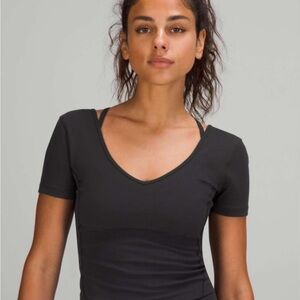 Lululemon Align T-Shirt Black Size 6